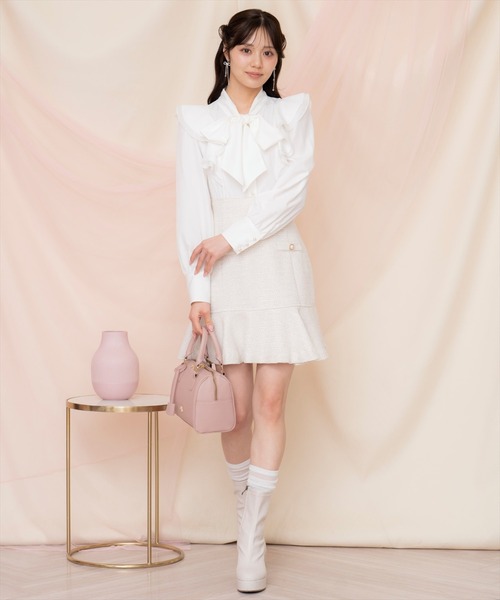 セール】ラッフルボウタイブラウス（シャツ/ブラウス）｜WILLSELECTION