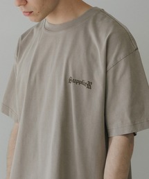 SUPPLIER | SUPPLIER/サプライヤー Vintage Wash Melt Cross Rhinestone Tee Tシャツ(Tシャツ/カットソー)