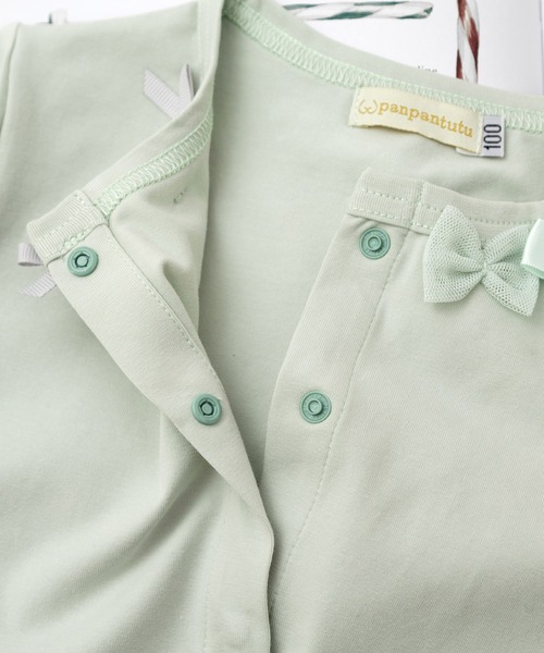 panpantutu（パンパンチュチュ）の「UVcutデコレーションカーディガン(80-100cm)（カーディガン/ボレロ・キッズ・ベビーピンク/ミント・100cm/80ｃｍ/90cm）」の6枚目の写真