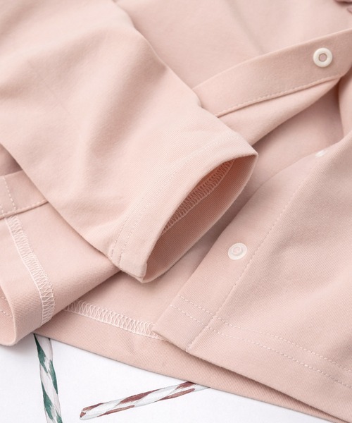 panpantutu（パンパンチュチュ）の「UVcutデコレーションカーディガン(80-100cm)（カーディガン/ボレロ・キッズ・ベビーピンク/ミント・100cm/80ｃｍ/90cm）」の10枚目の写真