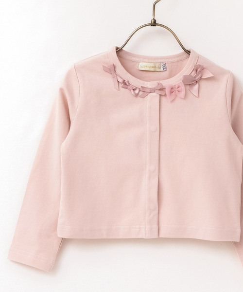 panpantutu（パンパンチュチュ）の「UVcutデコレーションカーディガン(80-100cm)（カーディガン/ボレロ・キッズ・ベビーピンク/ミント・100cm/80ｃｍ/90cm）」の12枚目の写真