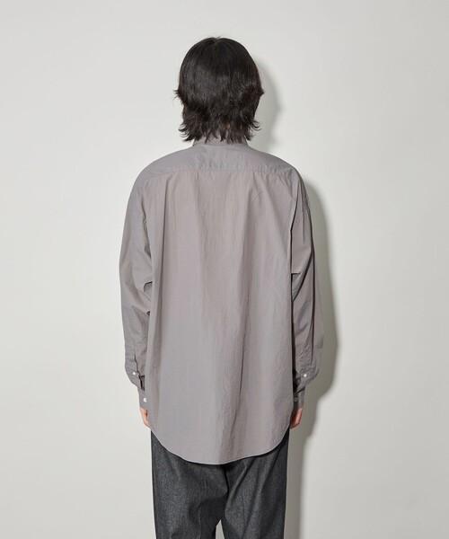 CITEN（シテン）の「＜CITEN＞ナイロンオーバーシャツ（シャツ/ブラウス・メンズ・ブラック/グレー・M/L）」の8枚目の写真