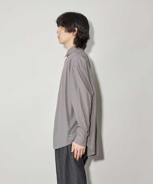 CITEN（シテン）の「＜CITEN＞ナイロンオーバーシャツ（シャツ/ブラウス・メンズ・ブラック/グレー・M/L）」の9枚目の写真