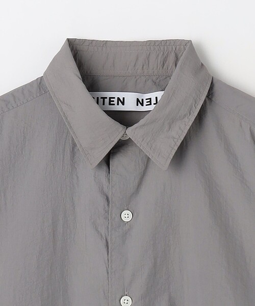 CITEN（シテン）の「＜CITEN＞ナイロンオーバーシャツ（シャツ/ブラウス・メンズ・ブラック/グレー・M/L）」の12枚目の写真