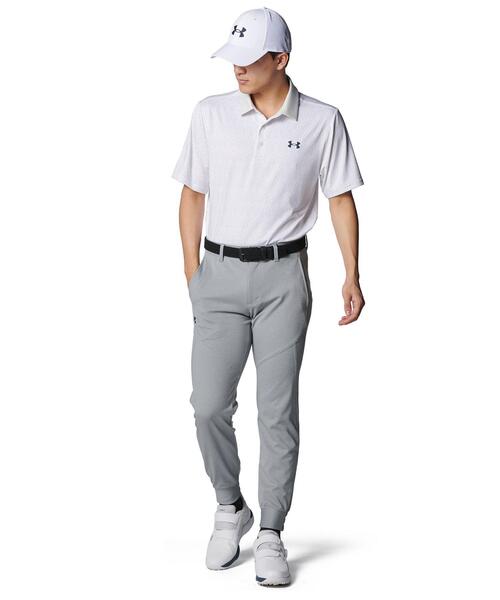 UNDER ARMOUR（アンダーアーマー）の「UAドライブ 二ット テーパード ジョガーパンツ（ゴルフ/メンズ）（その他パンツ・メンズ・グレー・2XL/XL/M/L/3XL/S）」の5枚目の写真