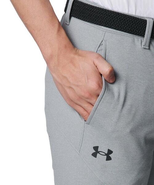 UNDER ARMOUR（アンダーアーマー）の「UAドライブ 二ット テーパード ジョガーパンツ（ゴルフ/メンズ）（その他パンツ・メンズ・グレー・2XL/XL/M/L/3XL/S）」の2枚目の写真