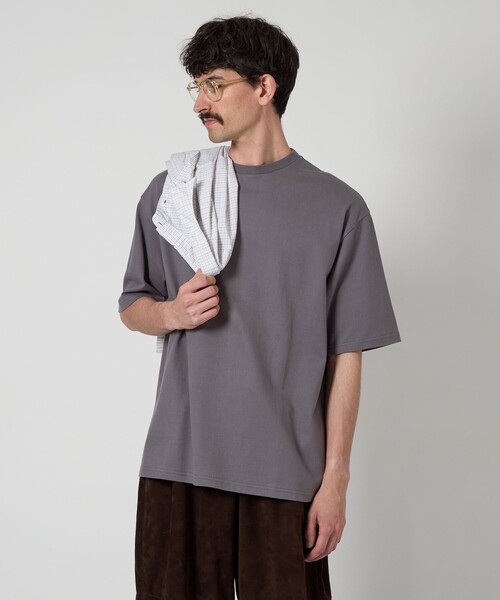 Steven Alan＞ オーガニックコットン ショートスリーブ Tシャツ