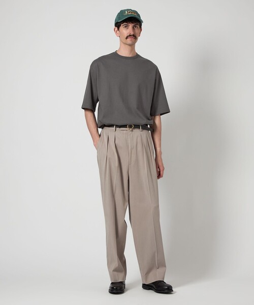 Steven Alan(スティーブンアラン)の「<Steven Alan> オーガニックコットン ショートスリーブ Tシャツ BOLD(Tシャツ/カットソー・メンズ・ロイヤルブルー/ホワイト/ライトグレー/ブラック/ライトピンク/ダークグレー/パープル・S/M/L/XL)」の12枚目の写真