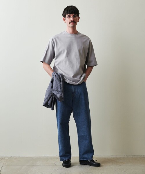 Steven Alan(スティーブンアラン)の「<Steven Alan> オーガニックコットン ショートスリーブ Tシャツ BOLD(Tシャツ/カットソー・メンズ・ロイヤルブルー/ホワイト/ライトグレー/ブラック/ライトピンク/ダークグレー/パープル・S/M/L/XL)」の15枚目の写真