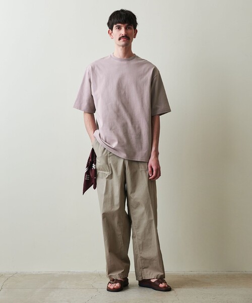 Steven Alan(スティーブンアラン)の「<Steven Alan> オーガニックコットン ショートスリーブ Tシャツ BOLD(Tシャツ/カットソー・メンズ・ロイヤルブルー/ホワイト/ライトグレー/ブラック/ライトピンク/ダークグレー/パープル・S/M/L/XL)」の21枚目の写真