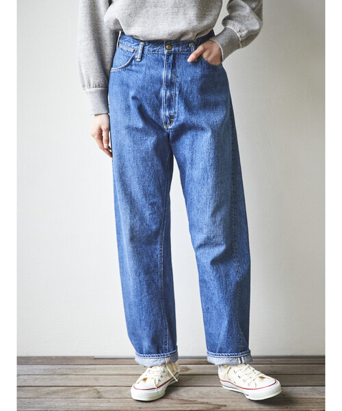 orSlow | HIGH WAIST SELVEDGE DENIM PANTS USED WOMEN（デニム