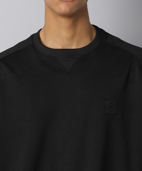 NUMERALS（ヌメラルズ）の「【NUMERALS】ナンバーロゴスウェット（スウェット・メンズ・ブラック/オフホワイト/カーキ・SMALL/MEDIUM/LARGE）」の16枚目の写真