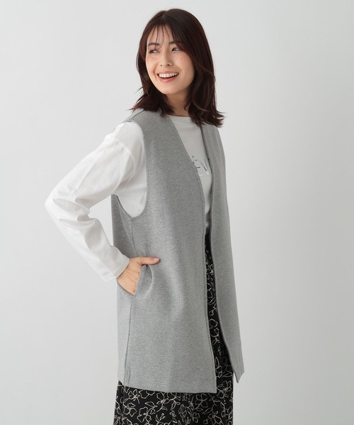 FOUND GOOD(ファウンドグッド)の「ダンボールジレ(その他トップス・レディース・ベージュ/ブラック/グレー系5・M/L)」の20枚目の写真