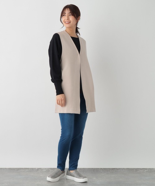 FOUND GOOD(ファウンドグッド)の「ダンボールジレ(その他トップス・レディース・ベージュ/ブラック/グレー系5・M/L)」の22枚目の写真