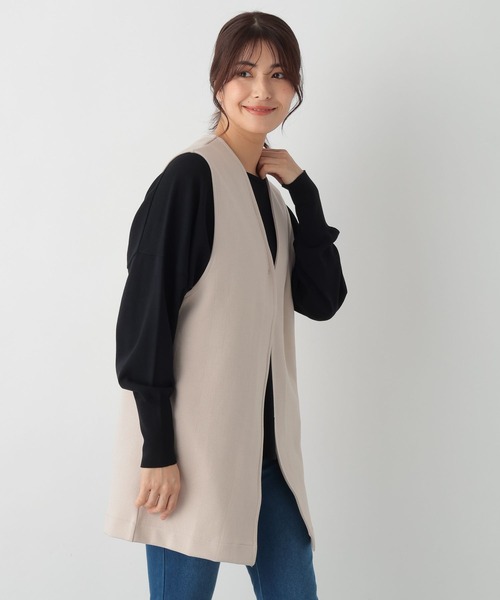 FOUND GOOD(ファウンドグッド)の「ダンボールジレ(その他トップス・レディース・ベージュ/ブラック/グレー系5・M/L)」の14枚目の写真