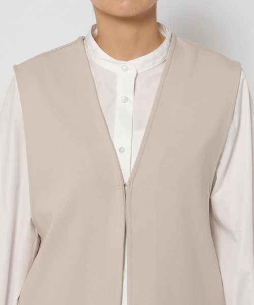 FOUND GOOD(ファウンドグッド)の「ダンボールジレ(その他トップス・レディース・ベージュ/ブラック/グレー系5・M/L)」の7枚目の写真