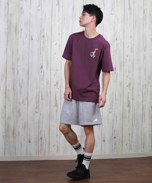 NEW BALANCE(ニューバランス)の「new balance/ニューバランス ショーツ 7インチ ユニセックス MS41520(その他パンツ・メンズ・ブラック/グレー・L/M/XL)」の19枚目の写真