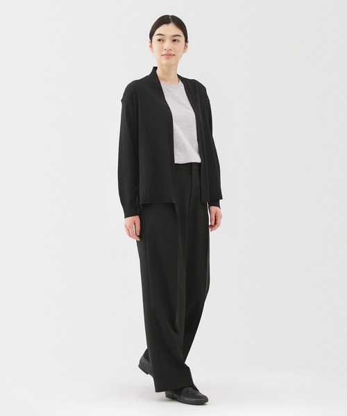 無印良品(ムジルシリョウヒン)の「婦人 UVカットライトニットストールカーディガン(カーディガン/ボレロ・レディース・ブラック/オフホワイト/ラベンダー・S/M/L/XL)」の17枚目の写真