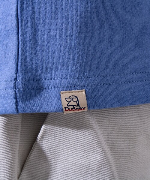 FREDY MAC(フレディーマック)の「【Duckster/ダックスター】吸水速乾天竺 AN RUSH LIFE ロングスリーブTシャツ(Tシャツ/カットソー・メンズ・ブラック/ライトブルー/アイボリー/サーモンピンク・M/L)」の11枚目の写真
