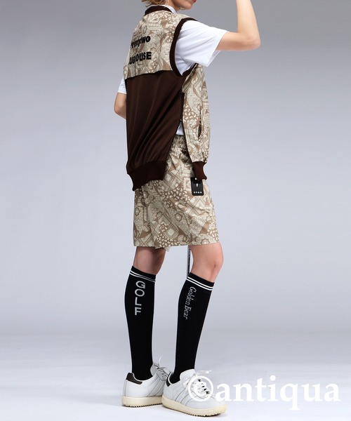 antiqua(アンティカ)の「【STCH】ペイズリー柄ハーフパンツ(その他パンツ・レディース・ベージュ/ネイビー/ブラック・LXL/ML)」の12枚目の写真