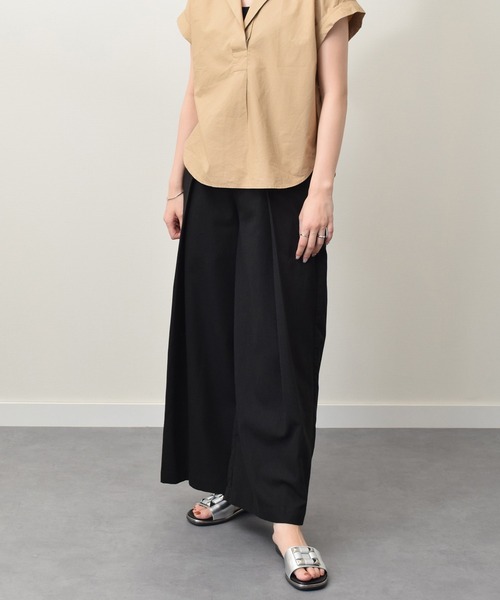 inter-chaussures(インターショシュール)の「【INTER-CHAUSSURES】オーナメントフラットスライドサンダル(I52200)(サンダル・レディース・ブラック/シルバー/ホワイト・35/36/37/38/39)」の8枚目の写真
