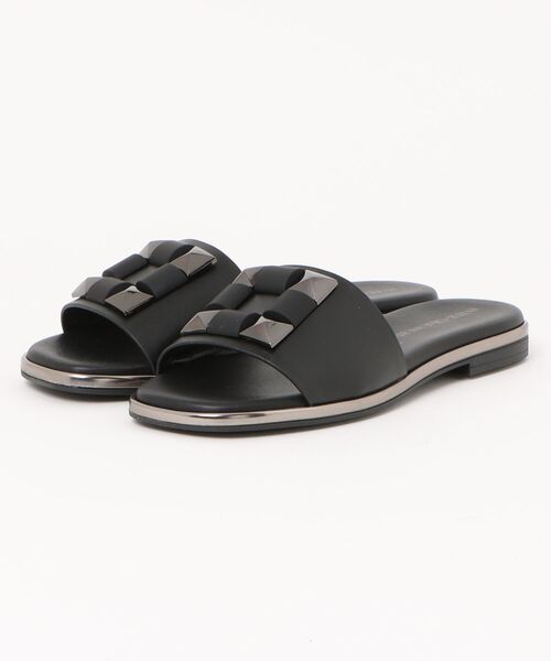 セール】【INTER-CHAUSSURES】オーナメントフラットスライド セール】【INTER-CHAUSSURES】オーナメントフラットスライド