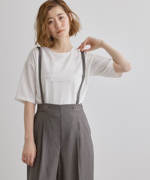 grove（グローブ）の「2WAYショルダーストラップワイドパンツ（その他パンツ・レディース・ブラック/ブラウン系/グレー・02/03/01/05/04）」の17枚目の写真