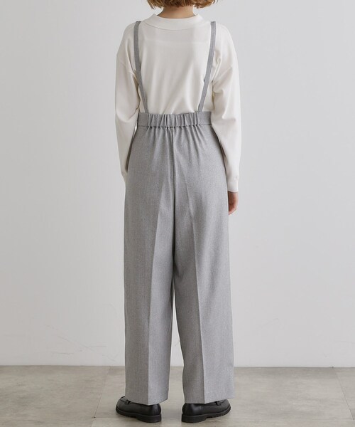 grove（グローブ）の「2WAYショルダーストラップワイドパンツ（その他パンツ・レディース・ブラック/ブラウン系/グレー・02/03/01/05/04）」の9枚目の写真