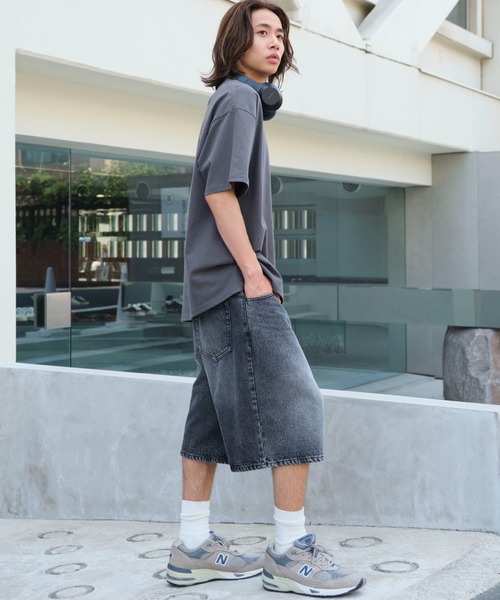 Student Apathy バギーデニムショーツ　ショートパンツ 2025年最新】student apathy デニムショーツの人気アイテム
