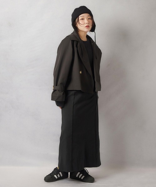 Lull（ルル）の「【Lull / ルル】2WAYカットアウトスリーブワンピース（ワンピース・レディース・ブラック/杢グレー・ONESIZE）」の14枚目の写真