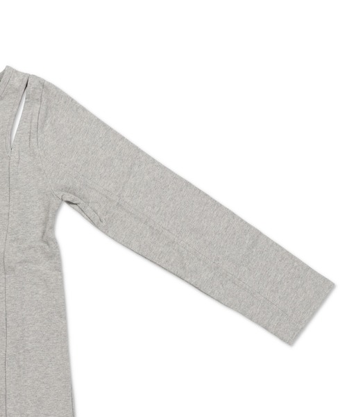 Lull（ルル）の「【Lull / ルル】2WAYカットアウトスリーブワンピース（ワンピース・レディース・ブラック/杢グレー・ONESIZE）」の3枚目の写真