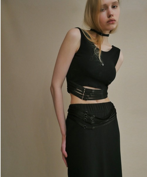 Seivson(セイヴソン)の「【 Seivson 】ZOZO 記念ベルトストラップブラトップ(ベスト・レディース・ブラック・SMALL/MEDIUM)」の13枚目の写真
