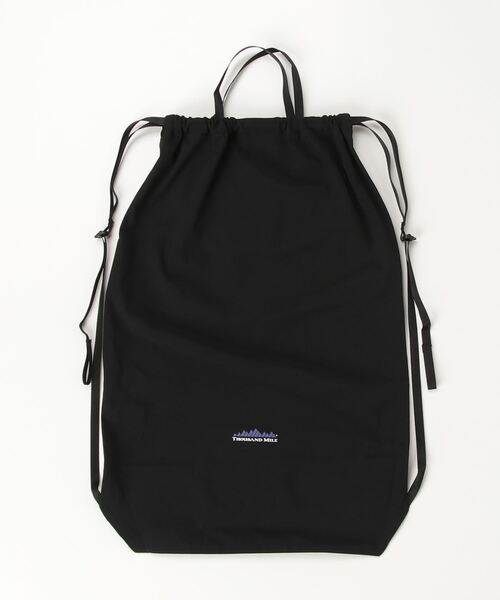 THOUSAND MILE（サウザンドマイル）の「THOUSAND MILE/サウザンドマイル　フレンチスリーブシャツ＆ワイドパンツ セットアップ+バッグ（3点セット）　FRENCH SLEEVE SHIRT&WIDE PANTS SET（セットアップ・レディース・ブラック/ブルーグレー/チャコールグレー・FREE）」の5枚目の写真