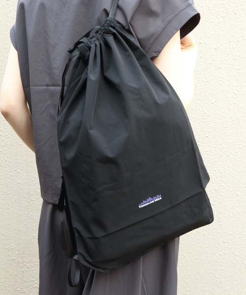 THOUSAND MILE（サウザンドマイル）の「THOUSAND MILE/サウザンドマイル　フレンチスリーブシャツ＆ワイドパンツ セットアップ+バッグ（3点セット）　FRENCH SLEEVE SHIRT&WIDE PANTS SET（セットアップ・レディース・ブラック/ブルーグレー/チャコールグレー・FREE）」の10枚目の写真