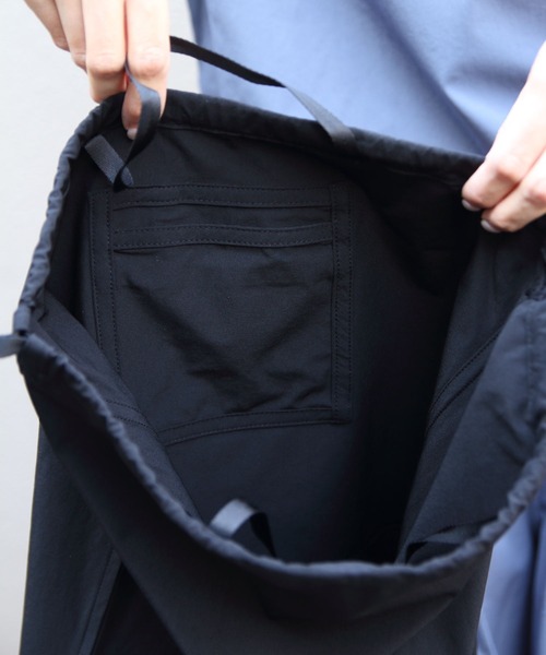 THOUSAND MILE（サウザンドマイル）の「THOUSAND MILE/サウザンドマイル　フレンチスリーブシャツ＆ワイドパンツ セットアップ+バッグ（3点セット）　FRENCH SLEEVE SHIRT&WIDE PANTS SET（セットアップ・レディース・ブラック/ブルーグレー/チャコールグレー・FREE）」の13枚目の写真