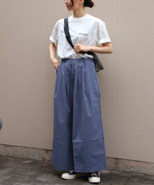 THOUSAND MILE　フレンチスリーブシャツ＆ロングパンツ　セットアップ THOUSAND MILE（サウザンドマイル）の「THOUSAND MILE