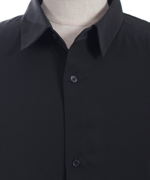 REZEN（リゼン）の「霞柄切替半袖シャツ（シャツ/ブラウス・メンズ・ライトグレー/パープル/ブラック・MEDIUM/LARGE）」の17枚目の写真