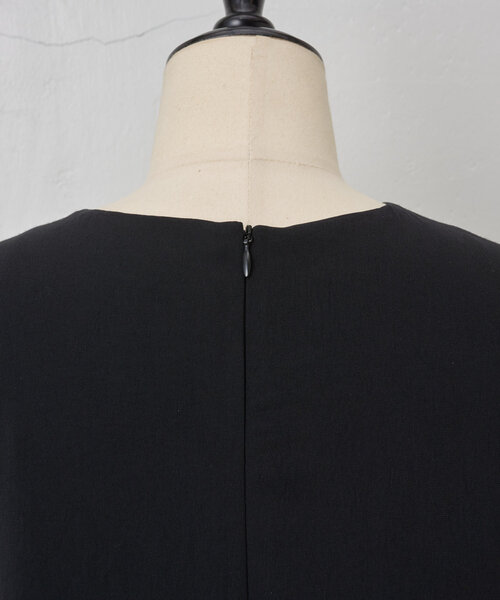 BEARDSLEY（ビアズリー）の「ギャザーサロペット（サロペット/オーバーオール・レディース・ブラック・FREE）」の8枚目の写真