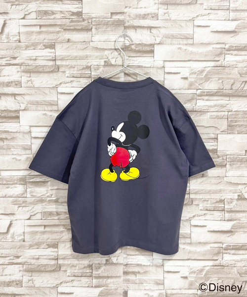 Amazon | ディズニー ミッキーマウス 逆立 Tシャツ Tシャツ | T