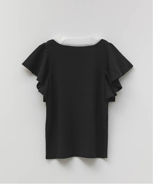 RANDA（ランダ）の「ボウタイリボンニットトップス（ニット/セーター・レディース・ホワイト/ライム/ブラック・FREE）」の22枚目の写真