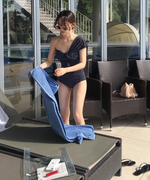 カレンソロジー　水着　スイムウェア　ドット カレンソロジー 水着 スイムウェア ドット