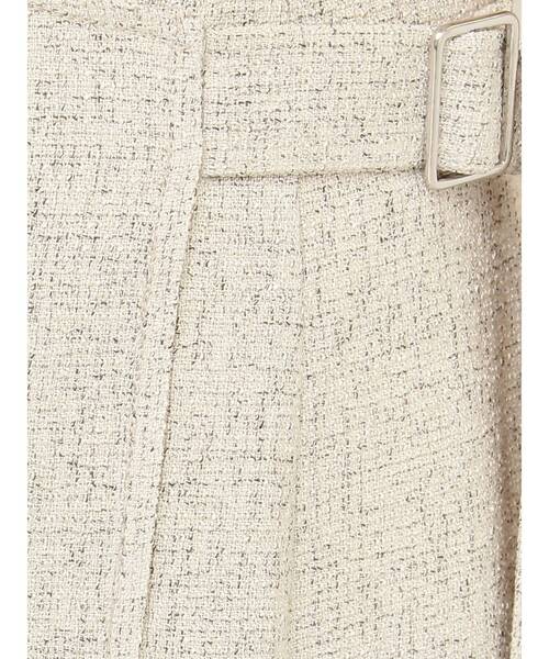 セール】ツイードウエストアシメナローフレアスカート（スカート