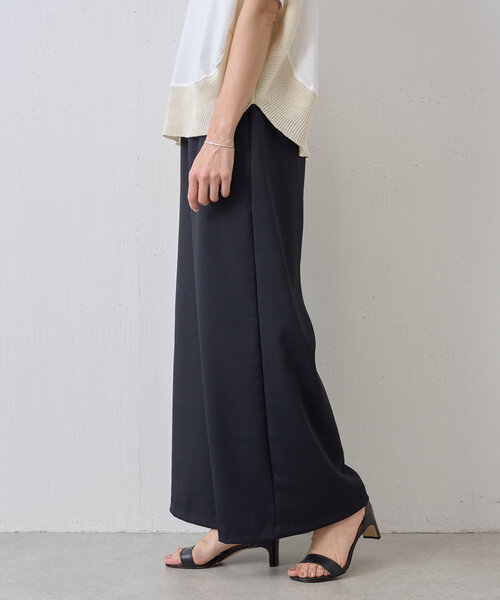 BEARDSLEY（ビアズリー）の「ピケジャージーパンツ（その他パンツ・レディース・ホワイト/ブラック・FREE）」の14枚目の写真