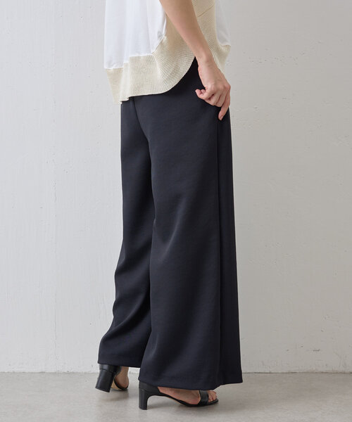 BEARDSLEY（ビアズリー）の「ピケジャージーパンツ（その他パンツ・レディース・ホワイト/ブラック・FREE）」の15枚目の写真