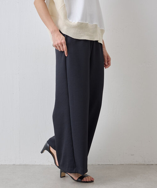 BEARDSLEY（ビアズリー）の「ピケジャージーパンツ（その他パンツ・レディース・ホワイト/ブラック・FREE）」の16枚目の写真