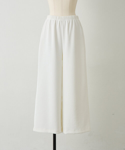 BEARDSLEY ホワイトパンツ セール】ピケジャージーパンツ（その他パンツ）｜BEARDSLEY