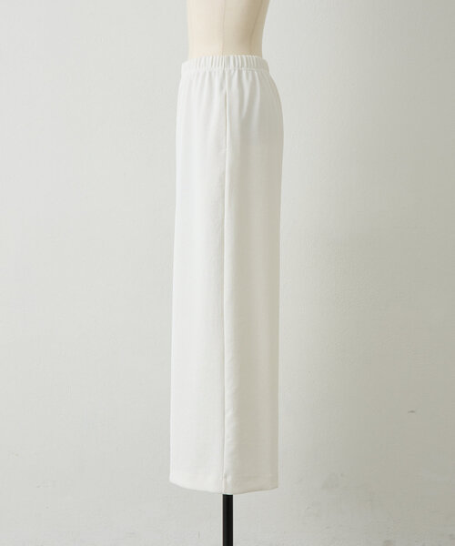 BEARDSLEY（ビアズリー）の「ピケジャージーパンツ（その他パンツ・レディース・ホワイト/ブラック・FREE）」の19枚目の写真