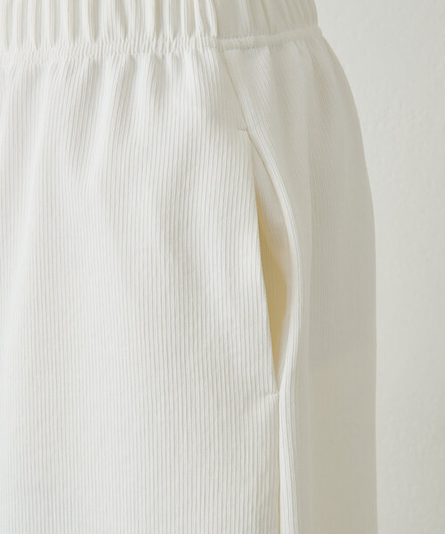 BEARDSLEY（ビアズリー）の「ピケジャージーパンツ（その他パンツ・レディース・ホワイト/ブラック・FREE）」の22枚目の写真