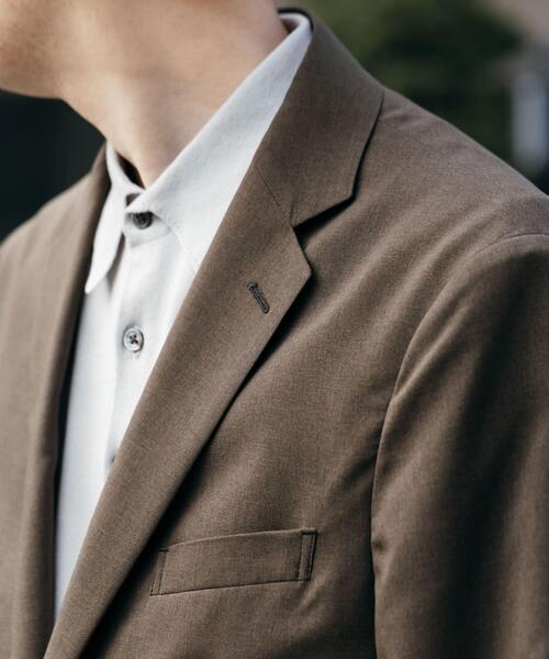 URBAN RESEARCH DOORS(アーバンリサーチドアーズ)の「LIFE STYLE TAILOR リネンライクコンフォータブルジャケット(その他アウター・メンズ・グレー/ブラウン系その他/ネイビー・X-LARGE/LARGE/MEDIUM/SMALL)」の17枚目の写真