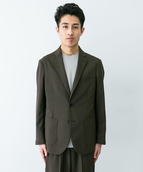 URBAN RESEARCH DOORS(アーバンリサーチドアーズ)の「LIFE STYLE TAILOR リネンライクコンフォータブルジャケット(その他アウター・メンズ・グレー/ブラウン系その他/ネイビー・X-LARGE/LARGE/MEDIUM/SMALL)」の15枚目の写真